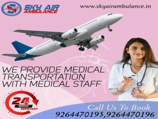 Sky Air Ambulance Service in Chennai with Protected Patient Transfer