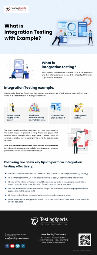What is Integration testing with example