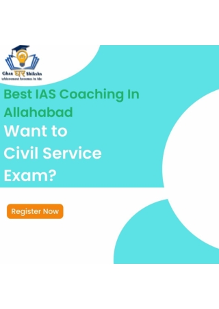 Top IAS Coaching in Allahabad