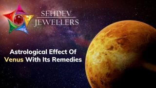 Astrological Effect Of Venus With Its Remedies