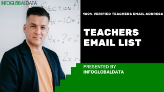 Teachers Email List | 100% Verified Teachers Email Address