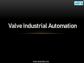 Valve Industrial Automation