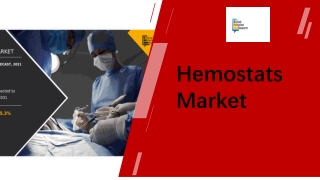 Hemostats Market Growth PPT