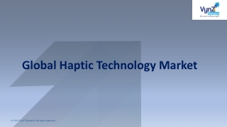 Haptic Technology Market