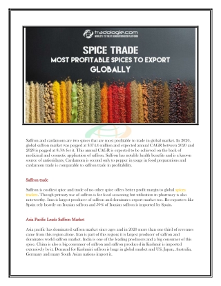 Buy spices in india