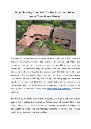 https://proteamcleaning.medium.com/why-cleaning-your-roof-is-the-treat-you-didnt