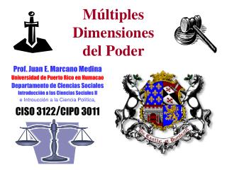 Múltiples Dimensiones del Poder