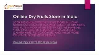 Online Dry Fruits Store in India  Nutzhouse.com (2)