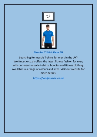 Muscles T Shirt Mens Uk