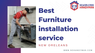 Best Furniture installation service