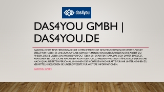 Das4you GmbH | Das4you.de