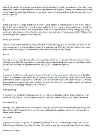 Why the Biggest "Myths" About modgames.io May Actually Be Right