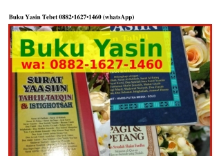 Buku Yasin Tebet O88ᒿ•lᏮᒿᜪ•lԿᏮO[WhatsApp]