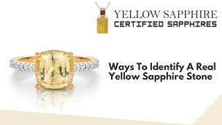 Ways To Identify A Real Yellow Sapphire Stone 1