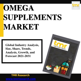Omega 3 Supplements Market Prominent Factors
