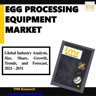 Egg Processing Equipment Market: Market Potential & Growth Factors