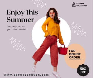 Online Fashion Shopping | Online Saree Shopping | Female Clothing Brands | Sabka
