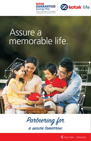 Kotak Guaranteed Savings Plan Brochure