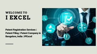 Patent Registration Services  Patent Filing  Patent Company in Bangalore, India  IPExcel