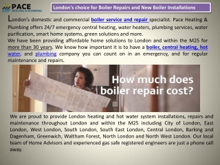 Fastest Boiler Repair Service in London