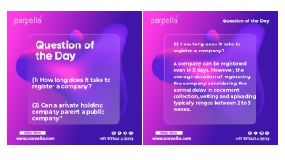 How long does it take to register a company?