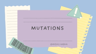 MUTATIONS (1)