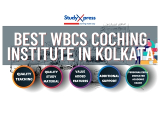 Best WBCS Coaching Institute In Kolkata Study Xpress