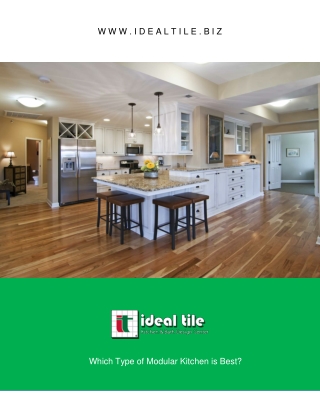 Which Type of Modular Kitchen is Best?
