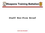 Weapons Training Battalion