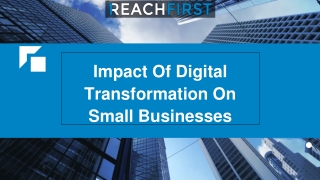 Aug Slides - Impact Of Digital Transformation On Small Businesses