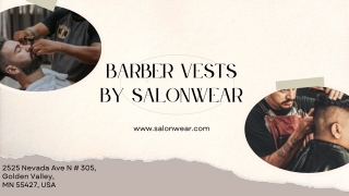 Barber Vests for Professionals