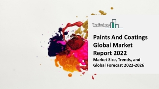 Paints And Coatings Market: Industry Insights, Trends And Forecast To 2031