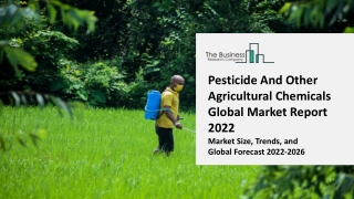 Pesticide And Other Agricultural Chemicals Market 2022-2031