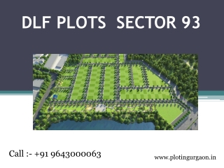 DLF PLOTS  SECTOR 93 21 aug 2022