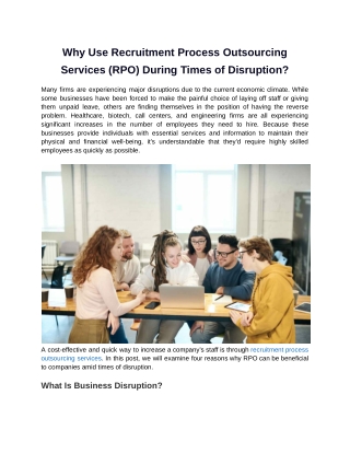 Why Use Recruitment Process Outsourcing Services (RPO) During Times of Disruption_ - Google Docs