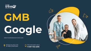 GMB Google - Local USA SEO Services