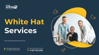 White Hat Services - Local USA SEO Services