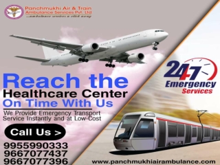 Most Advanced Life Support Convenience by Panchmukhi Air Ambulance in Patna and Ranchi