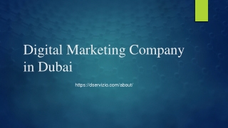Digital Marketing Company in Dubai