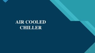 AIR COOLED CHILLER COIMBATORE