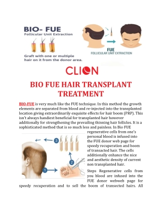 BIO FUE HAIR TRANSPLANT