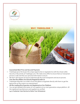 long grain rice in india
