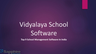 Top 9 School Management Software In India