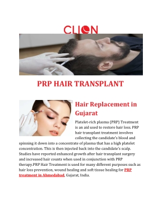 PRP HAIR TRANSPLANT