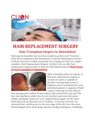 HAIR REPLACEMENT clion