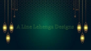 A Line Lehenga Designs