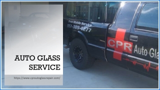 auto glass service