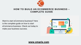 How to Build an eCommerce Business – Complete Guide