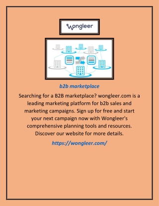 b2b marketplace