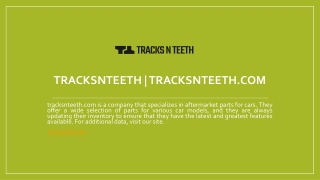 Tracksnteeth | Tracksnteeth.com